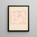 Aménagements interni per schermi e soffitti Disegno di piani, elevazione e dettagli - Winold Reiss — quadro incorniciato alla parete