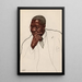 Robert Russa Moton - Winold Reiss — quadro incorniciato alla parete