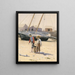 Un panier de palourdes - Winslow Homer — quadro incorniciato alla parete