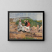 La Fille du pêcheur - Winslow Homer — quadro incorniciato alla parete