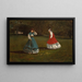 Una parte di croquet - Winslow Homer — quadro incorniciato alla parete