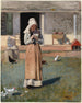Un pollo malato - Winslow Homer — vista dell’opera