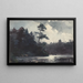 Lac Adirondack - Winslow Homer — quadro incorniciato alla parete