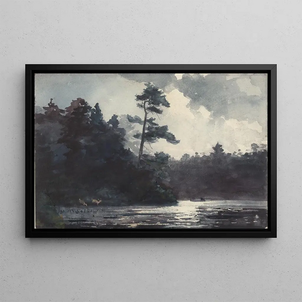 Winslow Homer - Adirondack Lake.webp