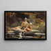 Dopo la caccia - Winslow Homer — quadro incorniciato alla parete