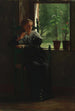 À la fenêtre - Winslow Homer — quadro incorniciato alla parete
