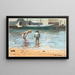 Garçons pataugeant - Winslow Homer — quadro incorniciato alla parete