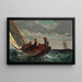 Brise montante Un vento favorevole - Winslow Homer — quadro incorniciato alla parete