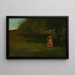 Giocatore di croquet - Winslow Homer — quadro incorniciato alla parete