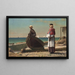 Papa arrive - Winslow Homer — quadro incorniciato alla parete