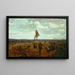 Sfida che invita a un tiro prima di Pietroburgo - Winslow Homer — quadro incorniciato alla parete