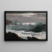 Mattina dopo una tempesta in mare - Winslow Homer — quadro incorniciato alla parete