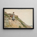 Fille Portant un Panier - Winslow Homer — quadro incorniciato alla parete