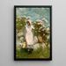 Fille et laurier - Winslow Homer — quadro incorniciato alla parete