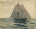 Schooner di Gloucester - Winslow Homer — vista dell’opera