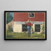 Nel giardino Rustico - Winslow Homer — quadro incorniciato alla parete