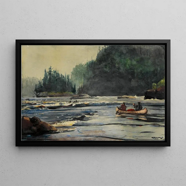Winslow Homer - In the Rapids.webp