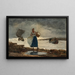 Dentro del bar - Winslow Homer — quadro incorniciato alla parete