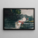 Bar nero grandezza naturale - Winslow Homer — quadro incorniciato alla parete