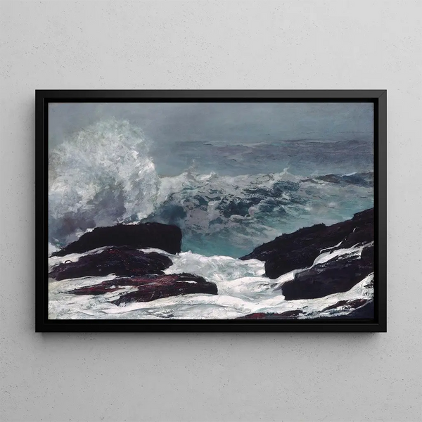 Côte du Maine - Winslow Homer — quadro incorniciato alla parete