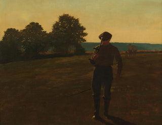 Uomo con falce - Winslow Homer — vista dell’opera