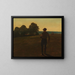 Uomo con falce - Winslow Homer — quadro incorniciato alla parete