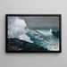 Vent du nord-est - Winslow Homer — quadro incorniciato alla parete