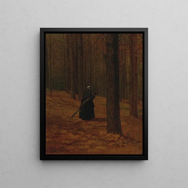 Winslow Homer - Old Woman Gathering Faggots.webp