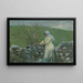 Fiori di pesco - Winslow Homer — quadro incorniciato alla parete