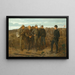 Prigionieri dell'Avanti - Winslow Homer — quadro incorniciato alla parete