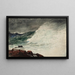 Prouts Neck Vague déferlante - Winslow Homer — quadro incorniciato alla parete