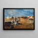 Giorno di pioggia al campo - Winslow Homer — quadro incorniciato alla parete