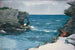 Rivage rocheux, Bermudes - Winslow Homer — vista dell’opera
