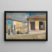Scène di strada a Santiago de Cuba - Winslow Homer — quadro incorniciato alla parete