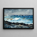 Rivage e surf a Nassau - Winslow Homer — quadro incorniciato alla parete