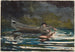 Schizzo per Cane e Cacciatore - Winslow Homer — vista dell’opera