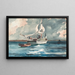 Sloop Nassau - Winslow Homer — quadro incorniciato alla parete