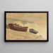 Tempesta sulla costa inglese - Winslow Homer — quadro incorniciato alla parete