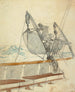 Studio per Il Segnale di soccorso - Winslow Homer — vista dell’opera