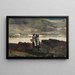 Sole e nuvole - Winslow Homer — quadro incorniciato alla parete