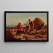 I costruttori di barche - Winslow Homer — quadro incorniciato alla parete