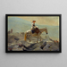 Le sentier des rênes Montagnes Blanches - Winslow Homer — quadro incorniciato alla parete