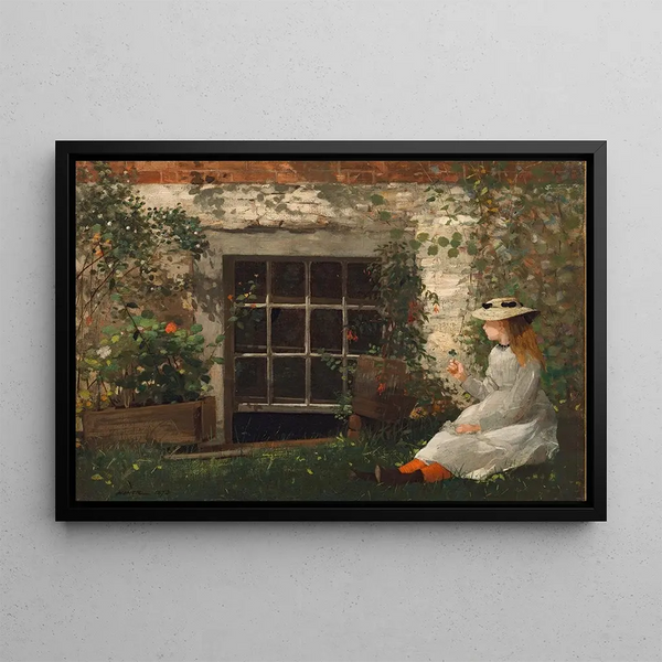 Il Quadrifoglio - Winslow Homer — quadro incorniciato alla parete
