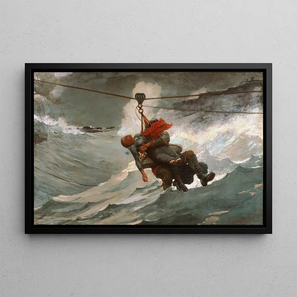 Winslow Homer - The Life Line.webp