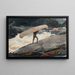 Le Portage - Winslow Homer — quadro incorniciato alla parete