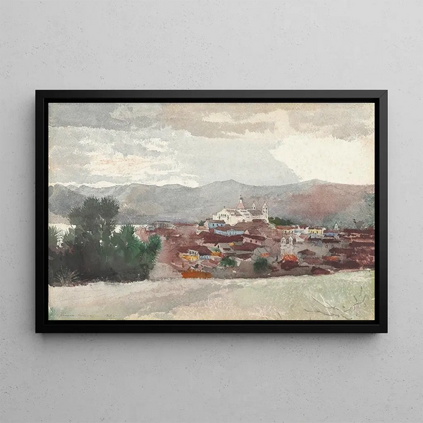 Vista di Santiago de Cuba - Winslow Homer — quadro incorniciato alla parete