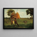 Smettere il vitello - Winslow Homer — quadro incorniciato alla parete