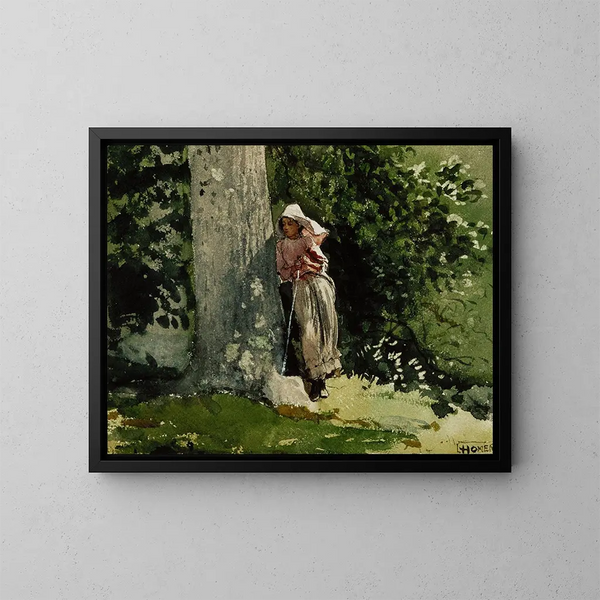Stanco - Winslow Homer — quadro incorniciato alla parete