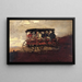 Carro della montagna bianca - Winslow Homer — quadro incorniciato alla parete