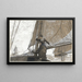 Giovane donna in yachting - Winslow Homer — quadro incorniciato alla parete